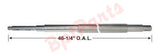 1206-1305 Leadscrew 42" (X-Axis) No Chrome, With Bridgeport Brand Power Feed